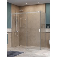 Душевой уголок BelBagno SOFT_CLOSE-2-AH-1-180/90-C-Cr, 180 х 90 см, стекло прозрачное, профиль хром