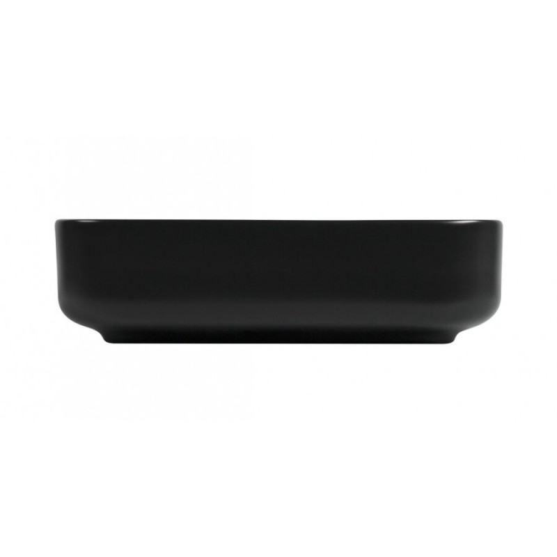 Раковина Aquanet Soul 245833-1-MB 50 x 40 x 13.5 см, накладная, черный