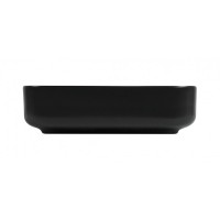 Раковина Aquanet Soul 273670-2-MB 50 x 40 x 14 см, накладная, черный матовый