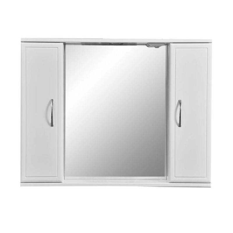 Зеркальный шкаф Stella Polar Концепт 80/C SP-00000059, 80 см, подвесной, с подсветкой, белый