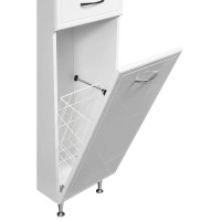 Пенал Stella Polar Концепт 36 SP-00000146, 36 см, напольный, белый