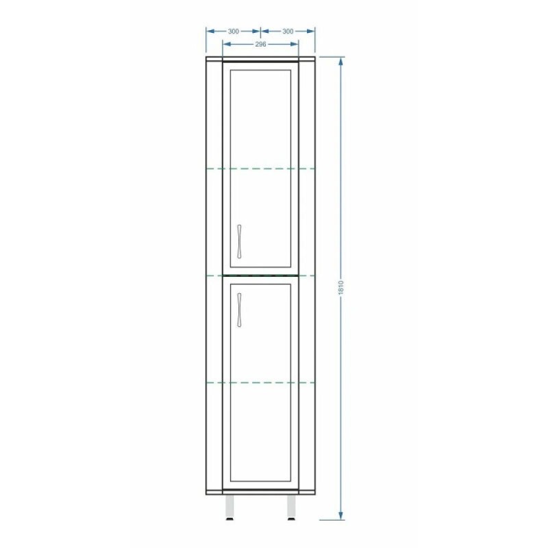 Пенал угловой Stella Polar Концепт 30 SP-00000147, 30 см, напольный, белый