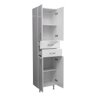 Пенал Stella Polar Концепт 48 SP-00000149, 48 см, напольный, белый