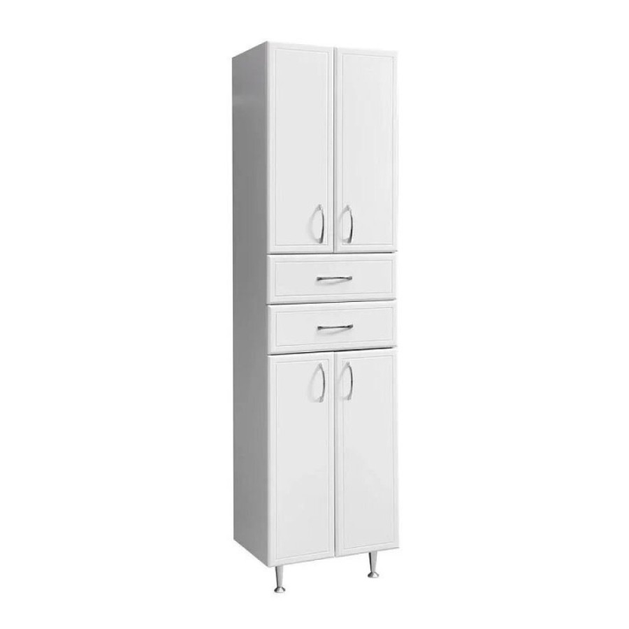 Пенал Stella Polar Концепт 48 SP-00000149, 48 см, напольный, белый