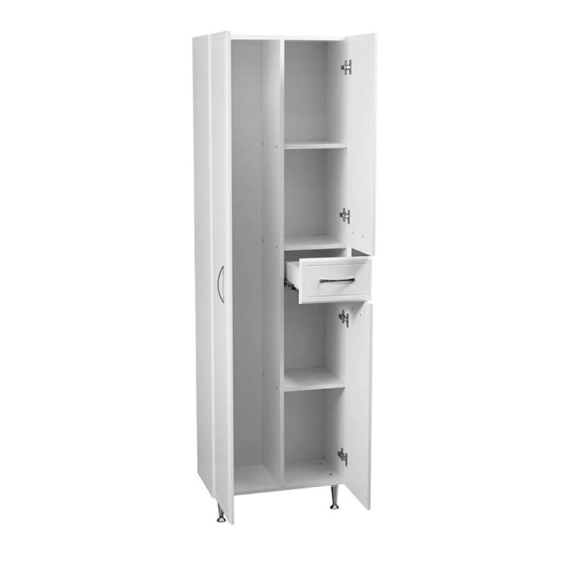 Пенал Stella Polar Концепт 54 SP-00000150, 54 см, напольный, белый