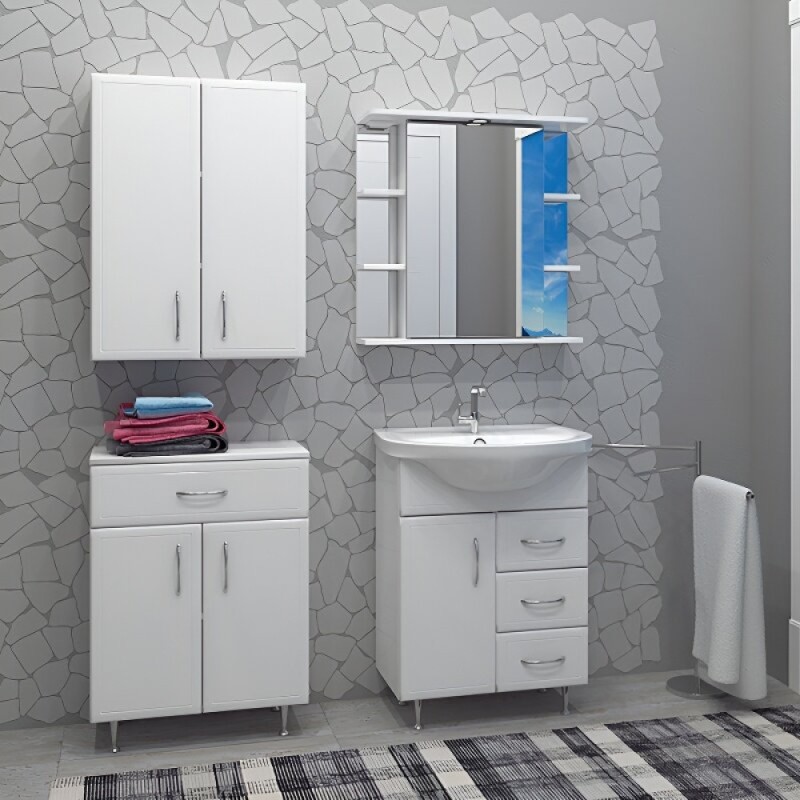 Комод Stella Polar Концепт SP-00000153, 50 см, напольный, цвет белый