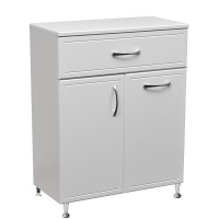 Комод Stella Polar Концепт SP-00000155, 60 см, напольный, с корзиной, цвет белый
