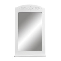 Зеркало Stella Polar Кармела 60 SP-00000188, 60 см, подвесное, ольха белая