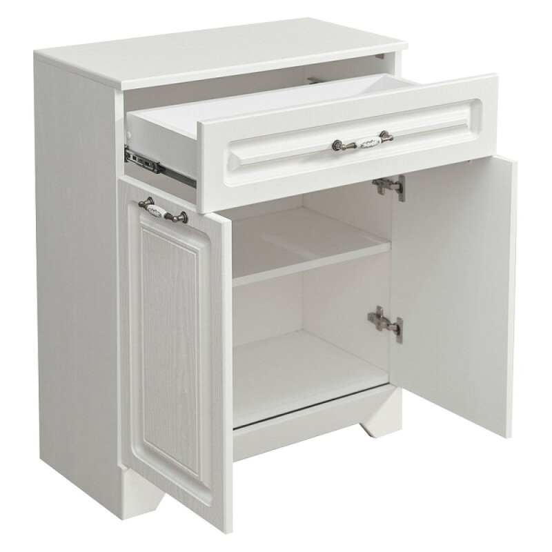 Комод Stella Polar Кармела SP-00000190, 60 см, напольный, цвет ольха белая