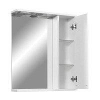Зеркальный шкаф Stella Polar Ванда 60/C SP-00000199, 60 см, подвесной, правый, с подсветкой, белый