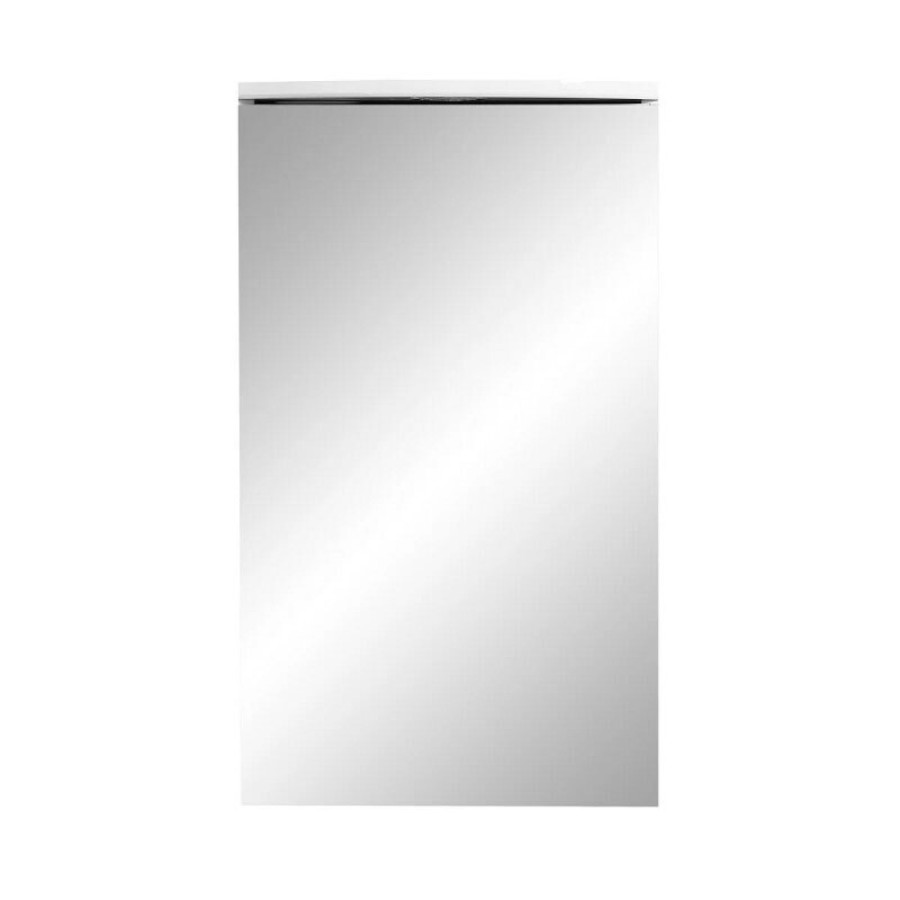 Зеркальный шкаф Stella Polar Концепт Альда 40/C SP-00000222, 40 см, подвесной, с подсветкой, белый