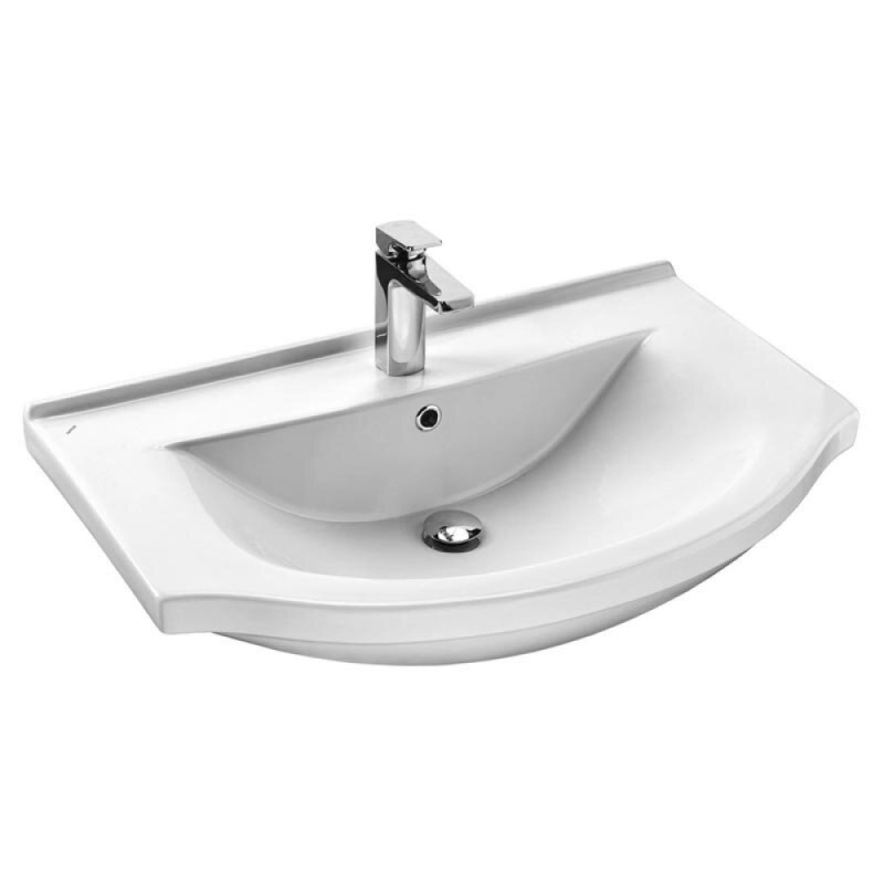 Тумба под раковину Stella Polar Фантазия 80 SP-00000229, 80 см, напольная, белы