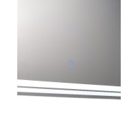 Зеркальный шкаф Stella Polar Анда SP-00001136, 70 см, с подсветкой, белый, правый