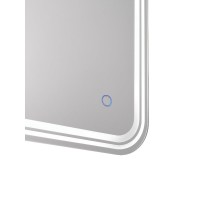 Зеркальный шкаф Stella Polar Анда SP-00001137, 80 см, с подсветкой, белый, правый