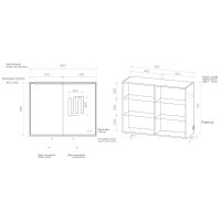 Зеркальный шкаф Stella Polar Фройд SP-00001242, 100 см, с подсветкой, белый, правый