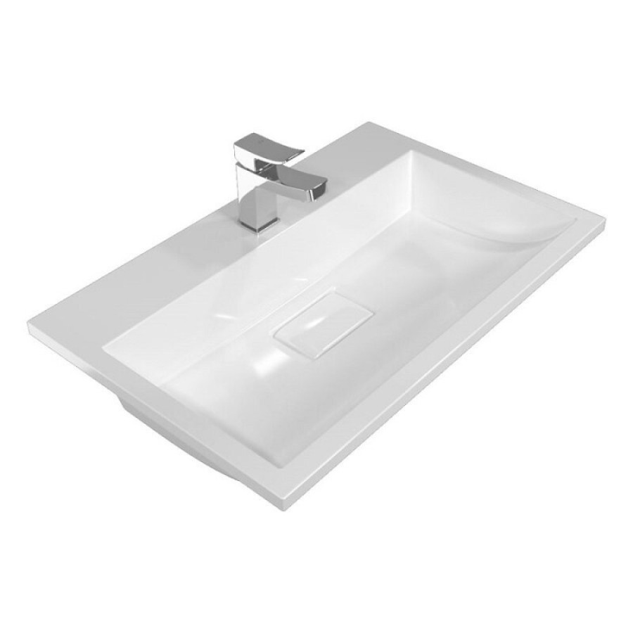 Раковина Stella Polar Арта SP-00001473, 70 см, искусственный камень, белый
