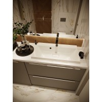 Раковина Stella Polar Бриз SP-00001480, 80 см, искусственный камень, белый