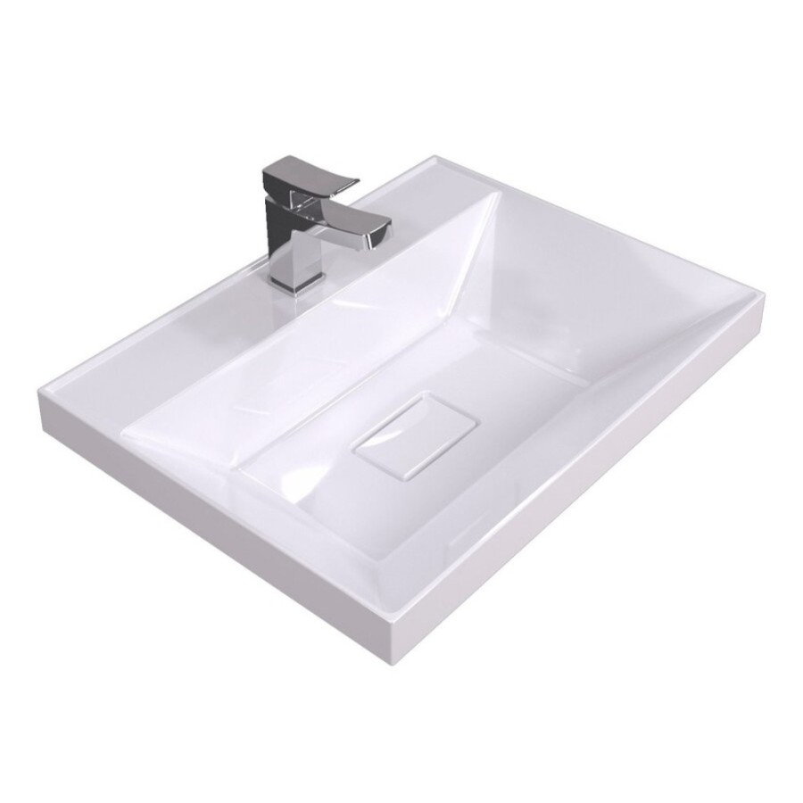 Раковина Stella Polar Бриз SP-00001651, 50 см, искусственный камень, белый