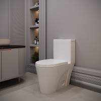 Унитаз моноблок Stella Polar Таррагона KN6224000, SP-00001850, крышка-сиденье микролифт, белый