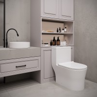 Унитаз моноблок Stella Polar Толедо KN6291000, SP-00001852, крышка-сиденье микролифт, белый