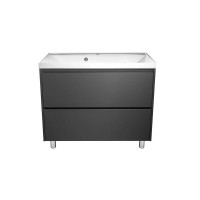 Раковина Stella Polar Азур SP-00001917, 100 см, искусственный камень, белый
