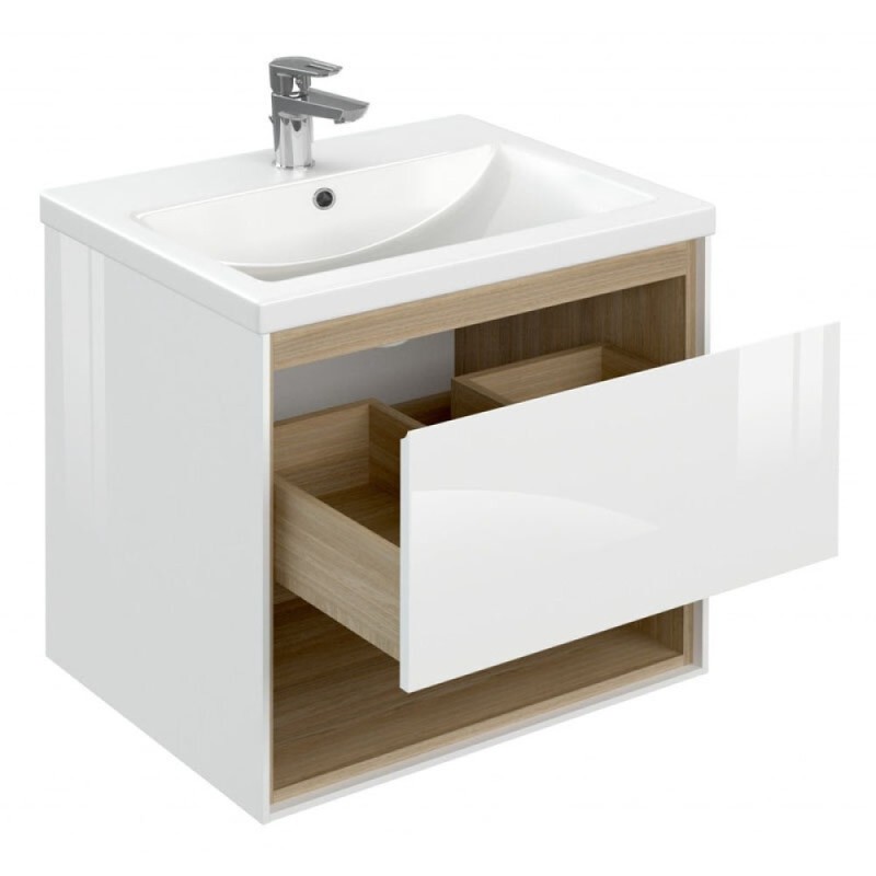 Тумба под раковину Cersanit Louna 60 SP-SZ-LOU-CO60/Wh