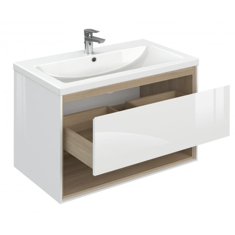 Тумба под раковину Cersanit Louna SP-SZ-LOU-CO80/Wh 80