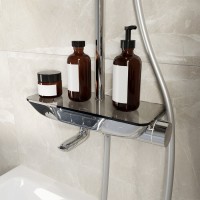 Душевая система Iddis SpaHome SPASBBTi06, с управлением Push Control, верхний душ, хром