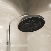 Душевая система Iddis SpaHome SPASBBTi06, с управлением Push Control, верхний душ, хром