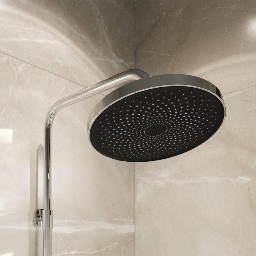 Душевая система Iddis SpaHome SPASBBTi06, с управлением Push Control, верхний душ, хром