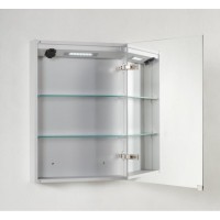 Зеркальный шкаф BelBagno SPC-1A-DL-BL-500, 50 см, подвесная, белый