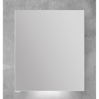 Зеркальный шкаф BelBagno SPC-1A-DL-BL-500, 50 см, подвесная, белый