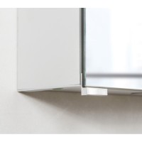 Зеркальный шкаф BelBagno SPC-1A-DL-BL-500, 50 см, подвесная, белый