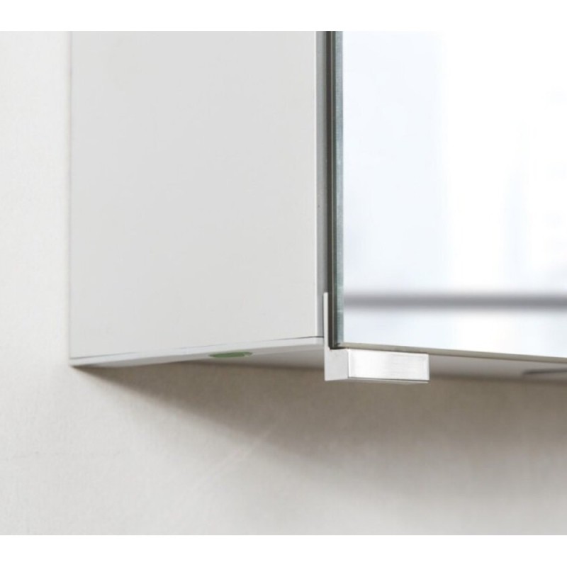 Зеркальный шкаф BelBagno SPC-1A-DL-BL-500, 50 см, подвесная, белый