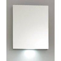 Зеркальный шкаф BelBagno SPC-1A-DL-BL-500, 50 см, подвесная, белый