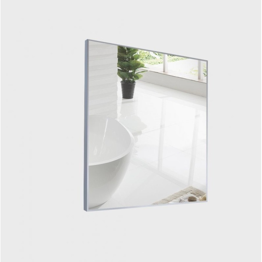 Зеркало BelBagno SPC-AL-700-800, 70 х 80 см, алюминиевая рама, хром
