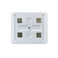 Зеркало BelBagno SPC-CEZ-700-600-LED-BTN 70 x 60 см со встроенным светильником и кнопочным выключателем