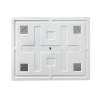 Зеркало BelBagno SPC-CEZ-800-700-LED-TCH-WARM, 80 см, с LED подсветкой, с сенсорным выключателем, с подогревом, цвет рамы белый