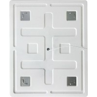 Зеркало BelBagno SPC-GRT-1000-600-LED-TCH-WARM, 60 см, с подсветкой, белый