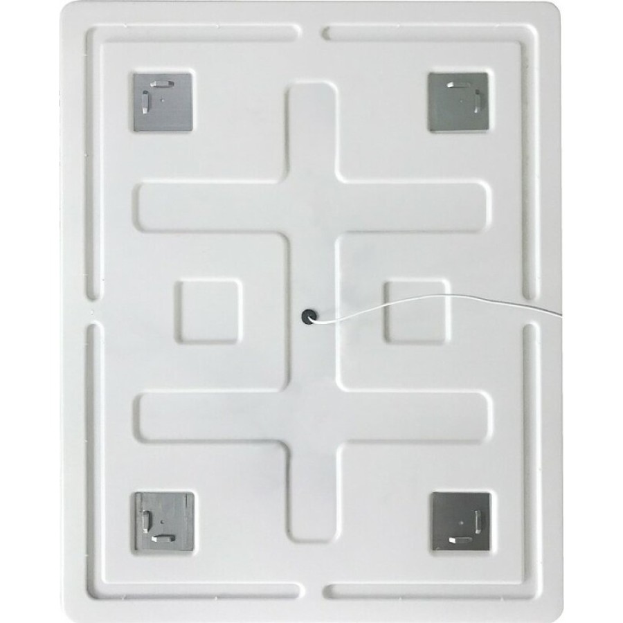 Зеркало BelBagno SPC-GRT-1000-600-LED-TCH-WARM, 60 см, с подсветкой, белый
