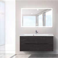 Зеркало BelBagno SPC-GRT-1000-600-LED-TCH-WARM, 60 см, с подсветкой, белый