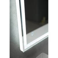 Зеркало BelBagno SPC-GRT-1000-800-LED-TCH 100 x 80 см со встроенным светильником и сенсорным выключателем
