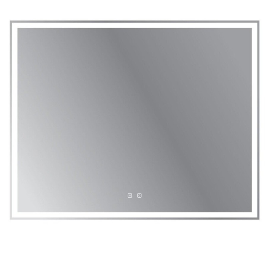 Зеркало BelBagno SPC-GRT-1000-800-LED-TCH-SND 100 см, со встроенной подсветкой, голосовым управлением и подогревом