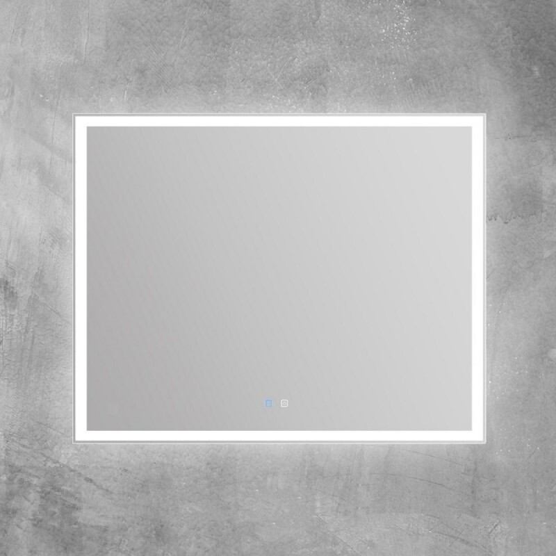 Зеркало BelBagno SPC-GRT-1000-800-LED-TCH-SND 100 см, со встроенной подсветкой, голосовым управлением и подогревом