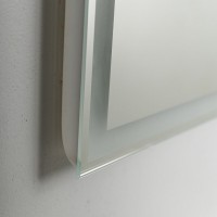Зеркало BelBagno SPC-GRT-1000-800-LED-TCH-SND 100 см, со встроенной подсветкой, голосовым управлением и подогревом