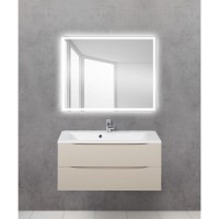 Зеркало BelBagno SPC-GRT-1000-800-LED-TCH-WARM 100 x 80 см со встроенным светильником, сенсорным выключателем и подогревом