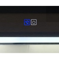 Зеркало BelBagno SPC-GRT-1200-800-LED-TCH-PHONE 120 x 80 см со встроенным светильником, сенсорным выключателем, блютуз-модулем, микрофоном и динамиками