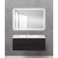 Зеркало BelBagno SPC-GRT-1200-800-LED-TCH-RAD 120 x 80 см со встроенным светильником, сенсорным выключателем, bluetooth, цифровым термометром, радио