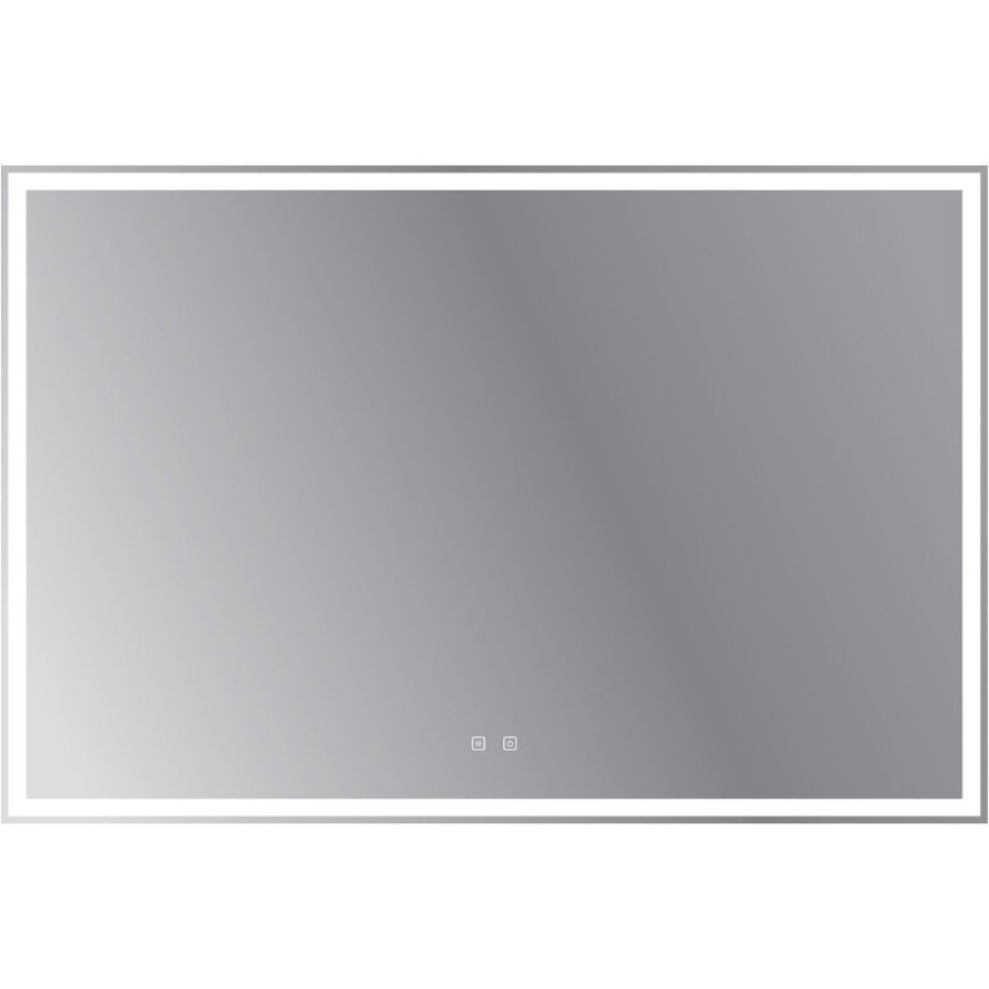 Зеркало BelBagno SPC-GRT-1200-800-LED-TCH-SND 120 см, со встроенной подсветкой, голосовым управлением и подогревом