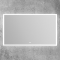 Зеркало BelBagno SPC-GRT-1400-800-LED-TCH-WARM, 140 см, с подсветкой, белый